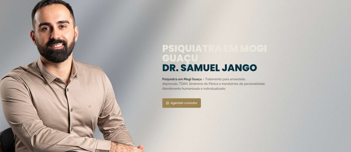 Site para médico pisquiatra